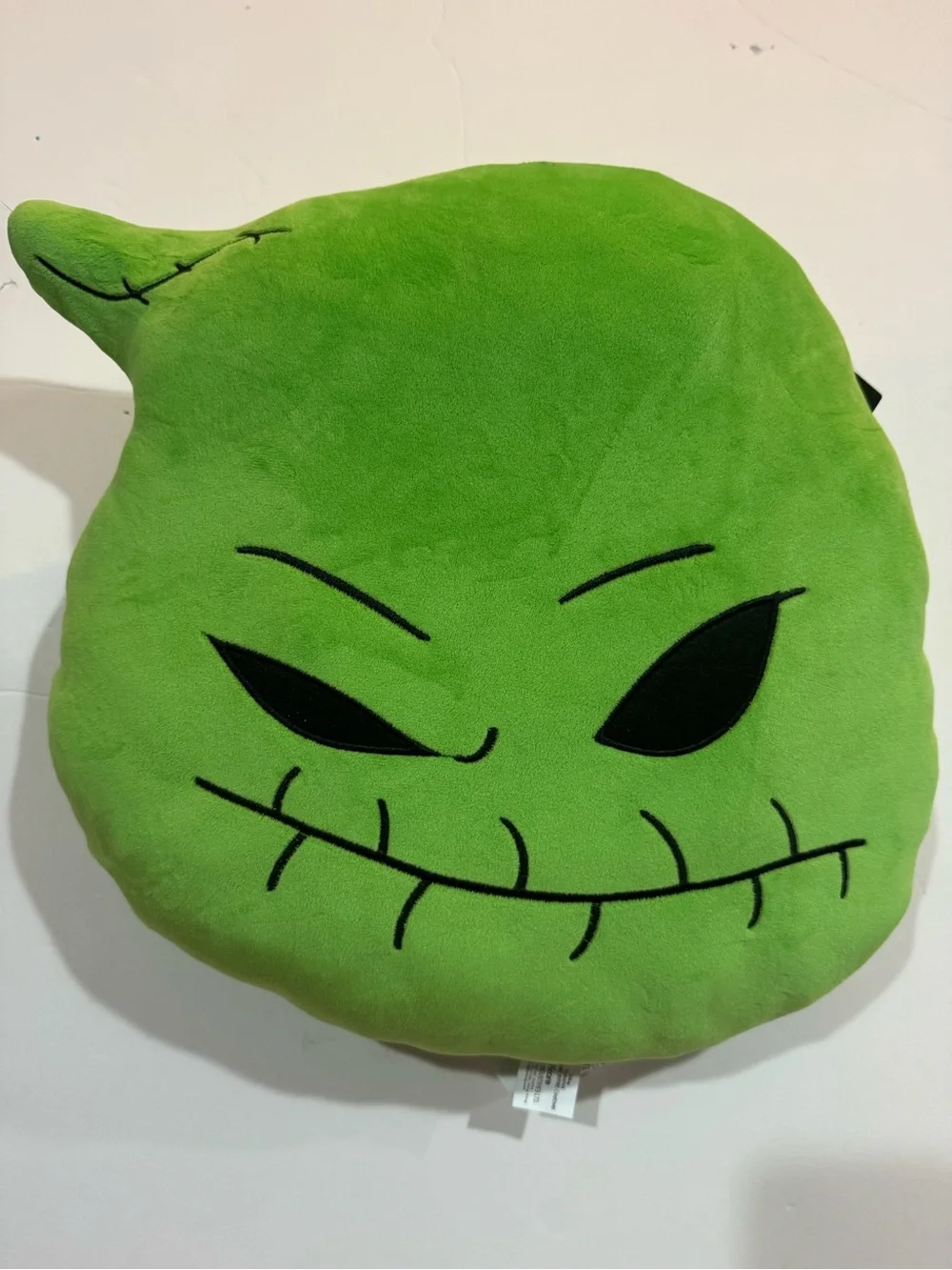 NWT Disney Oogie Boogie Plush Pillow Nightmare Before Christmas Kcare Green